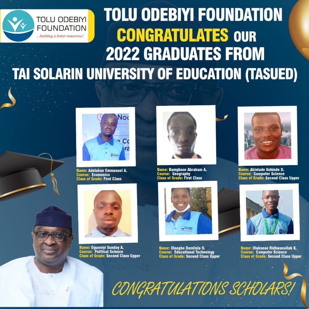 Senator Odebiyi congratulates beneficiaries of own foundation’s scholarships