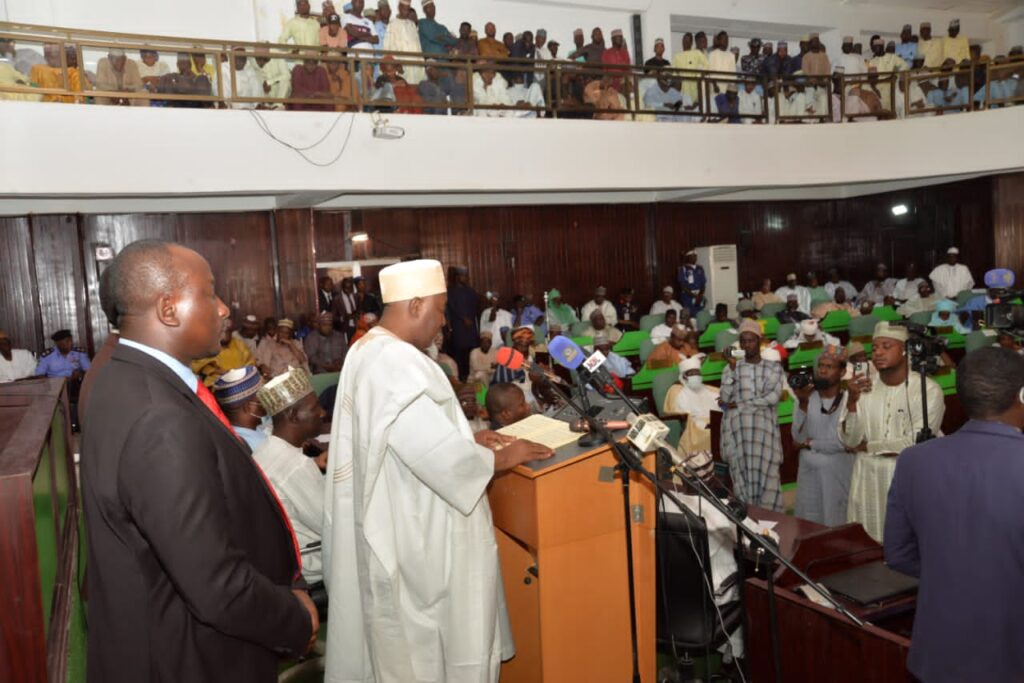 Gov Badaru presents N260.6 Budget for 2023 to Jigawa State Assembly