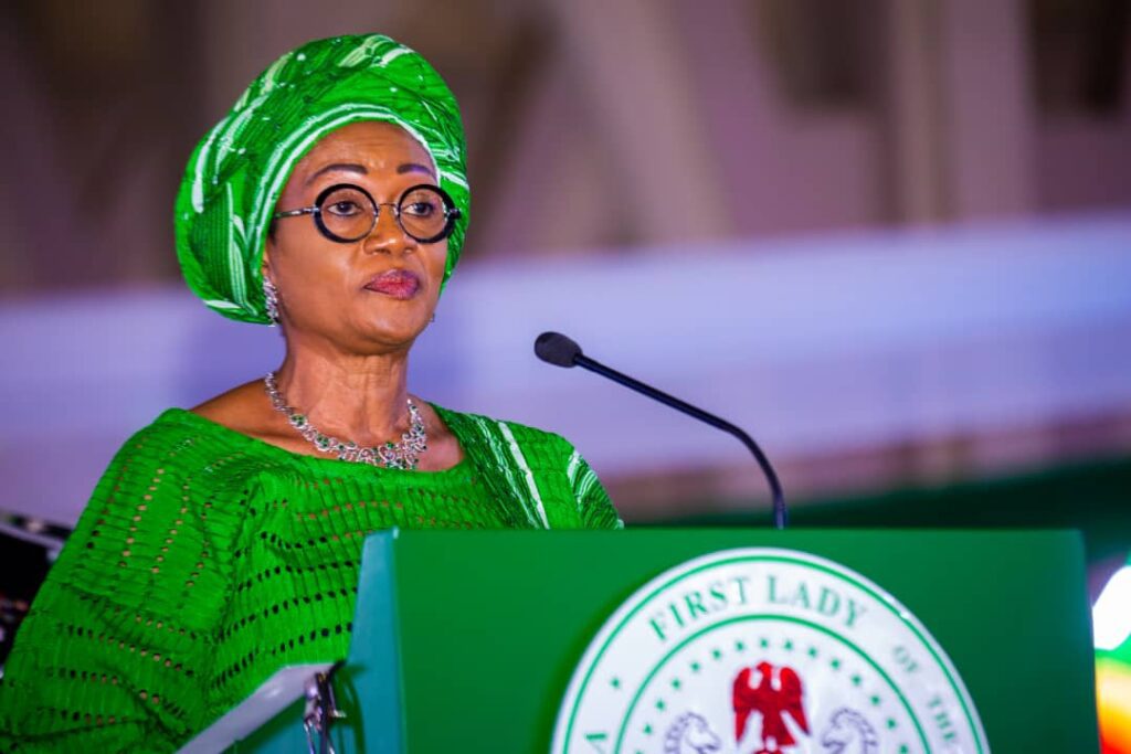 My husband is not a magician, Tinubu’s wife tells Nigerians