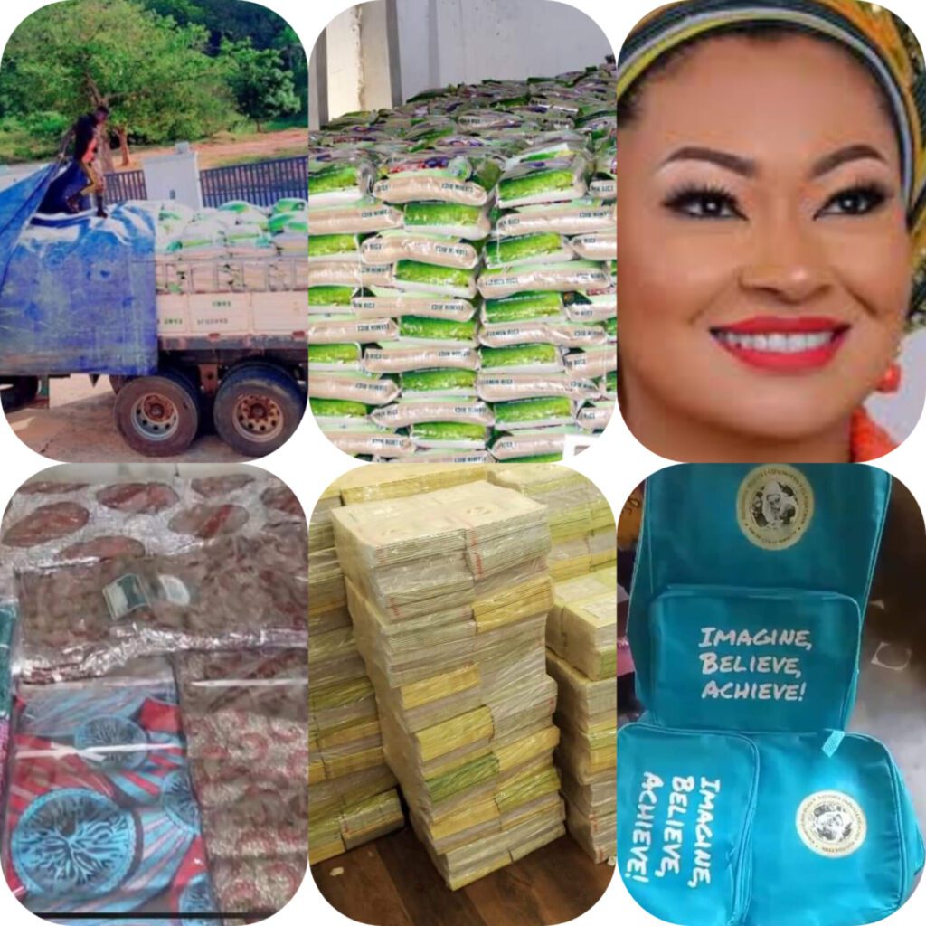 Senator Natasha brings succour to less privileged in kogi Central at christmas
