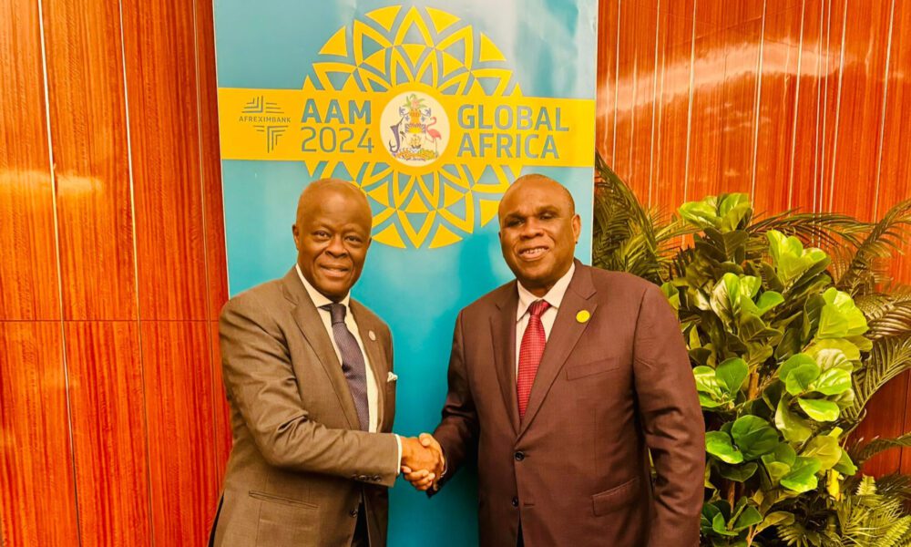 Edun, Oramah discuss on new transactions to boost foreign exchange liquidity