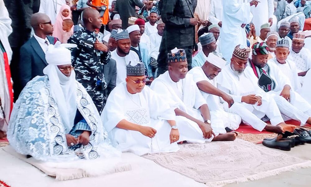 Eid-El-Kabir: Gov. Ododo Urges prayers for Tinubu, leaders to overcome economic crisis