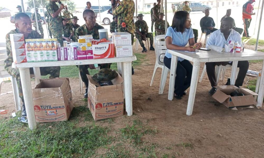 Army day: 31 Artillery Brigade offers free medical service to Niger Community