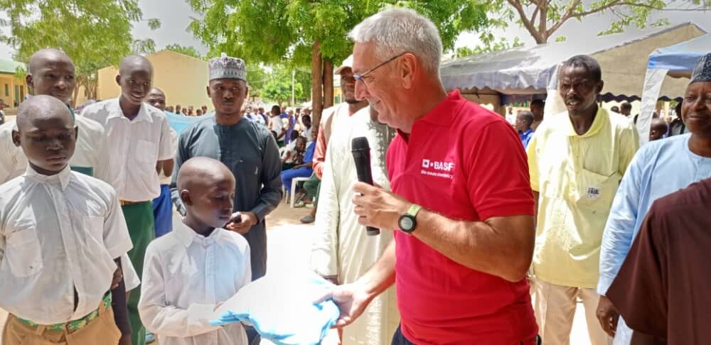 BASF donates treated Mosquito Nets to boarding students in Jigawa
