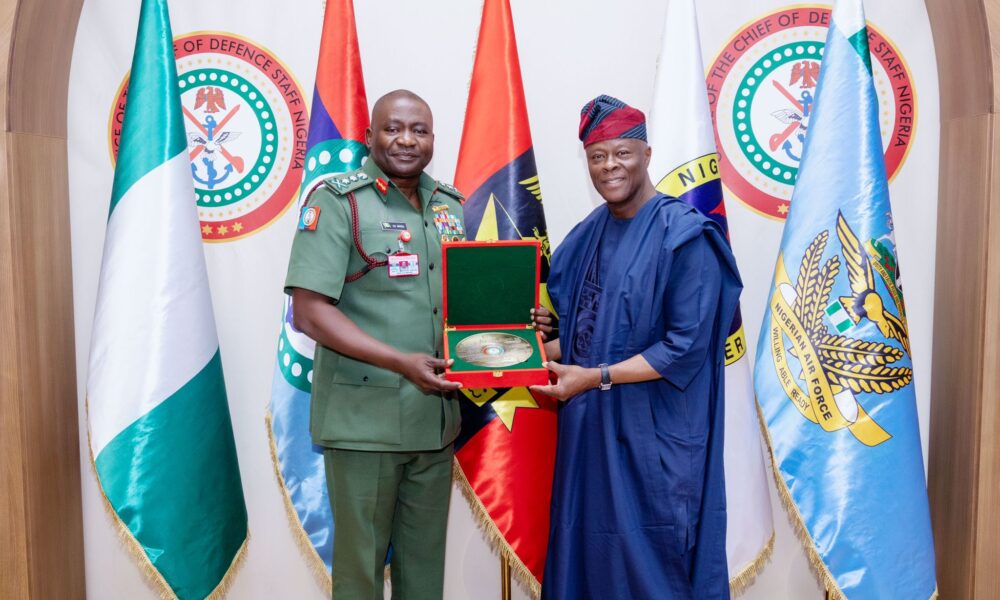 Finance Minister, Defence Chief collaborate to Spur Economic Growth, Stability