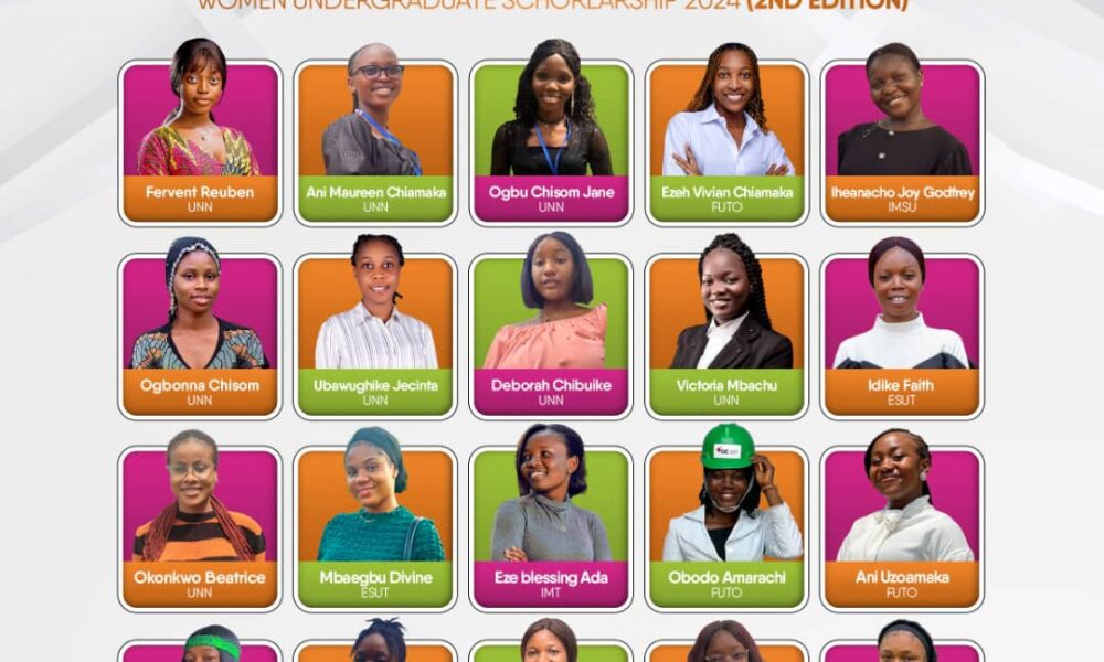 VOWE Foundation Awards Scholarships to 20 Female Undergraduates