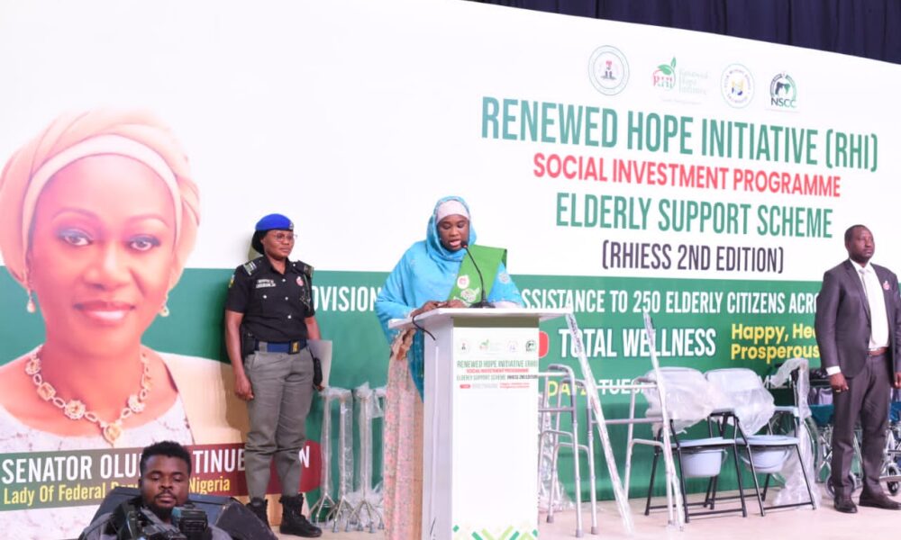 First Lady’s Elderly Support Initiative Brings Smiles to Abuja Seniors