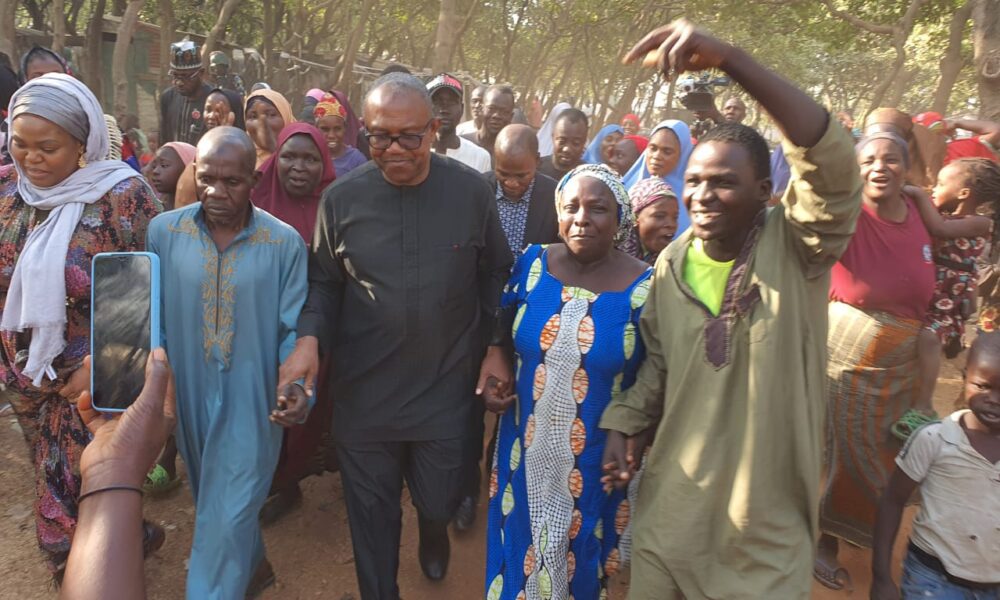 Obi Decries Semi-Permanent IDP Camps, Pledges Healthcare Support, Policy Reform