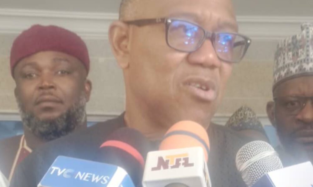 Obi Pays Condolence Visit to Governor Namadi Over Loss of Mother, Son