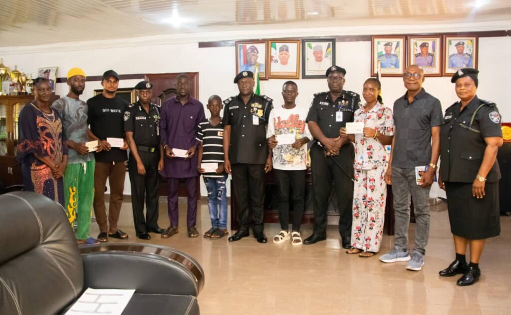 Kogi CP Presents N13.7 Million to Families of Fallen Police Officers