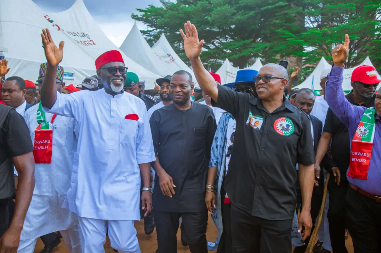 Anambra 2025: Obi Backs Moghalu, Rallies Otti, Umeh, Nwonye
