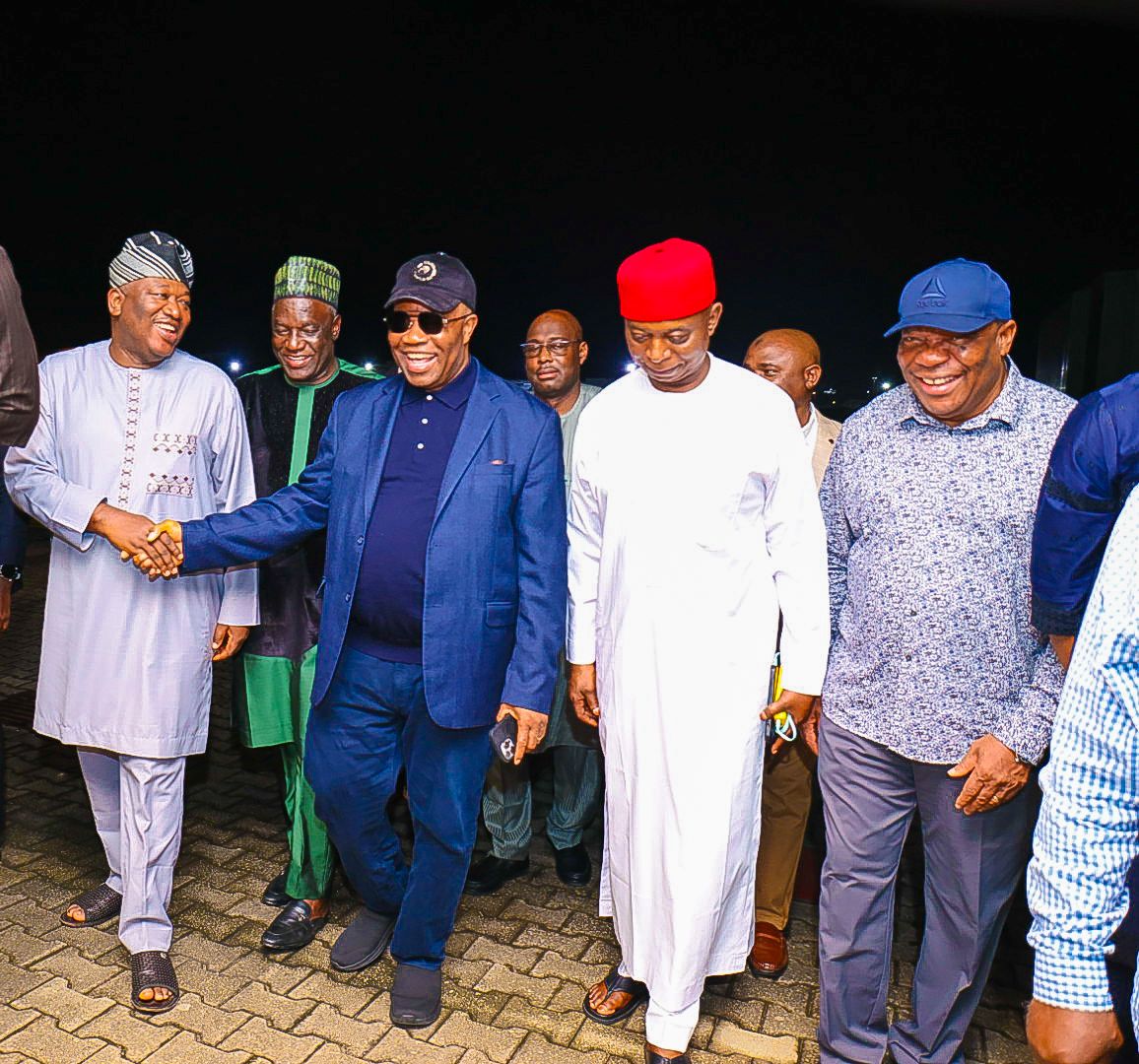 Akpabio Returns From London, Dispels Health Rumours, Pledges ‘Robust’ Legislative Session