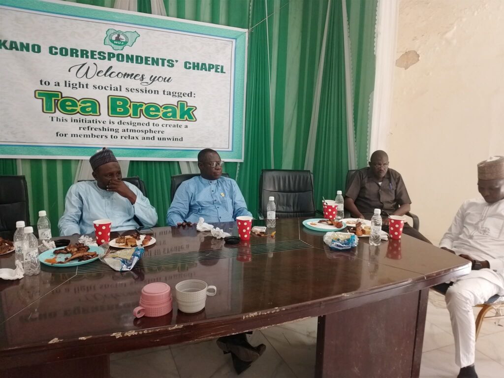 Sule Rallies Kano Journalists at NUJ “Tea Break”, Urges Stronger Bond