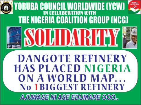 Yoruba Council to Tinubu: Halt Fuel Imports, Probe Plot Against Dangote