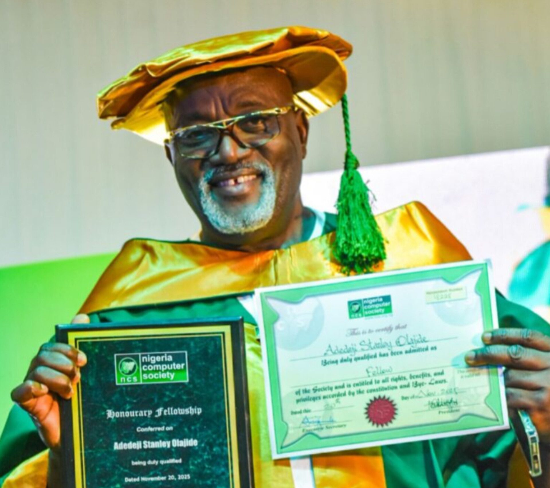 Rep. Adedeji Olajide Joins NCS College of Fellows