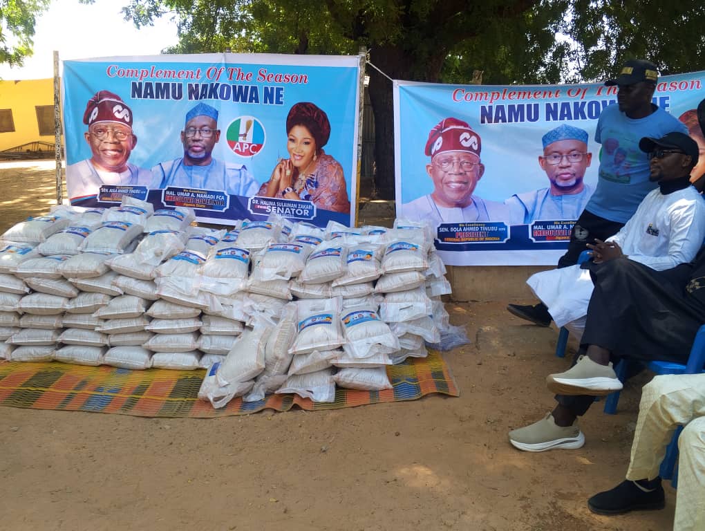 Yuletide: Philanthropist Supports 250 Christian Widows with Rice, Bull in Jigawa