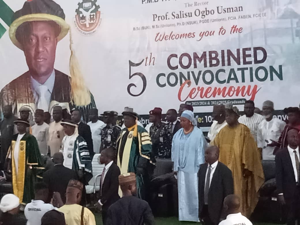Gov. Ododo Pledges Strategic Investments in Education at Kogi Poly Convocation