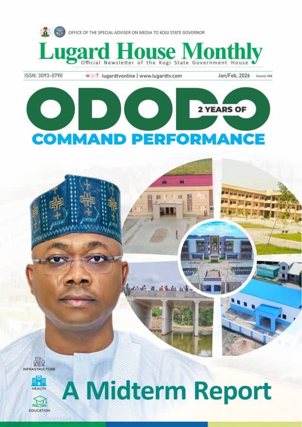 Kogi Releases Ododo’s Midterm Report in Lugard House Monthly Newsletter