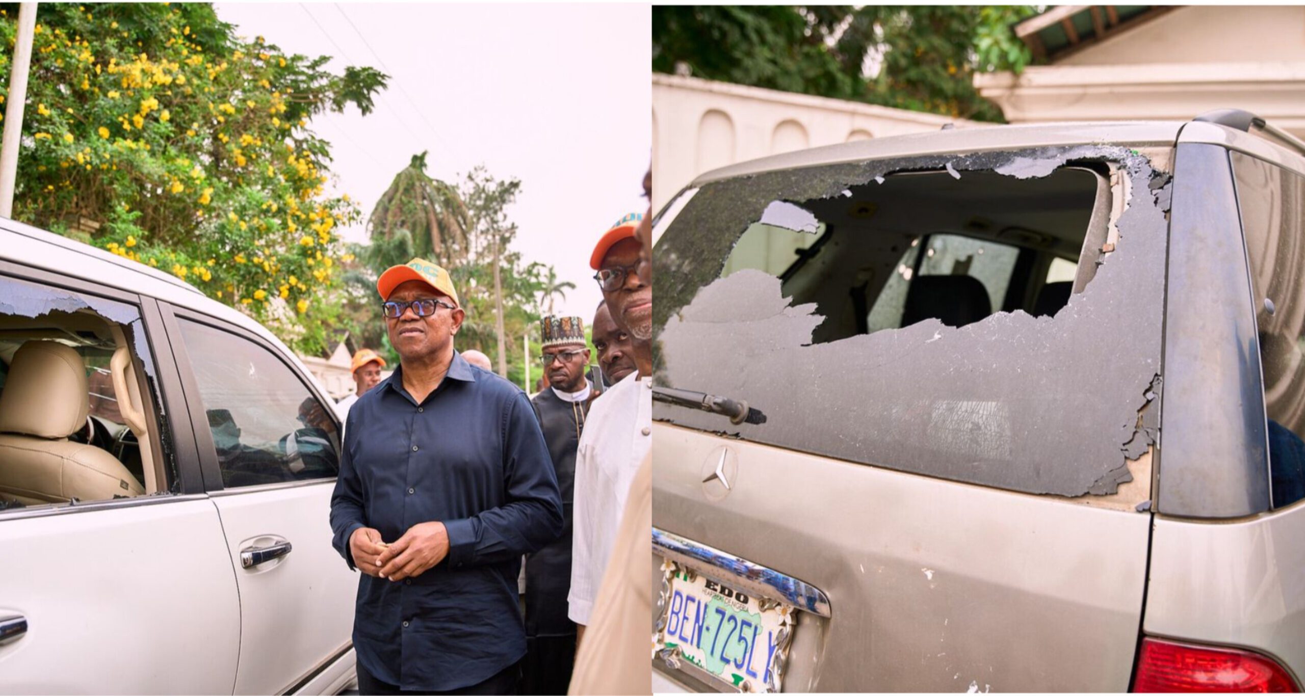 Gunfire Erupts in Benin as Obi, ADC Chiefs Escape Assassination Scare