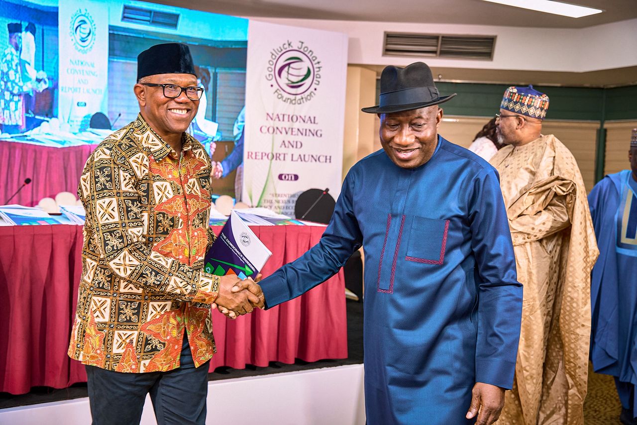 Obi Calls for Overhaul of Leadership Selection at Jonathan Foundation Report Launch