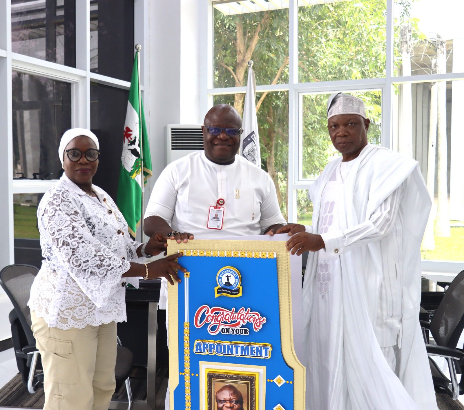 Ogidi-Ijumu Celebrates Adeniyi’s Rise as Baze University VC