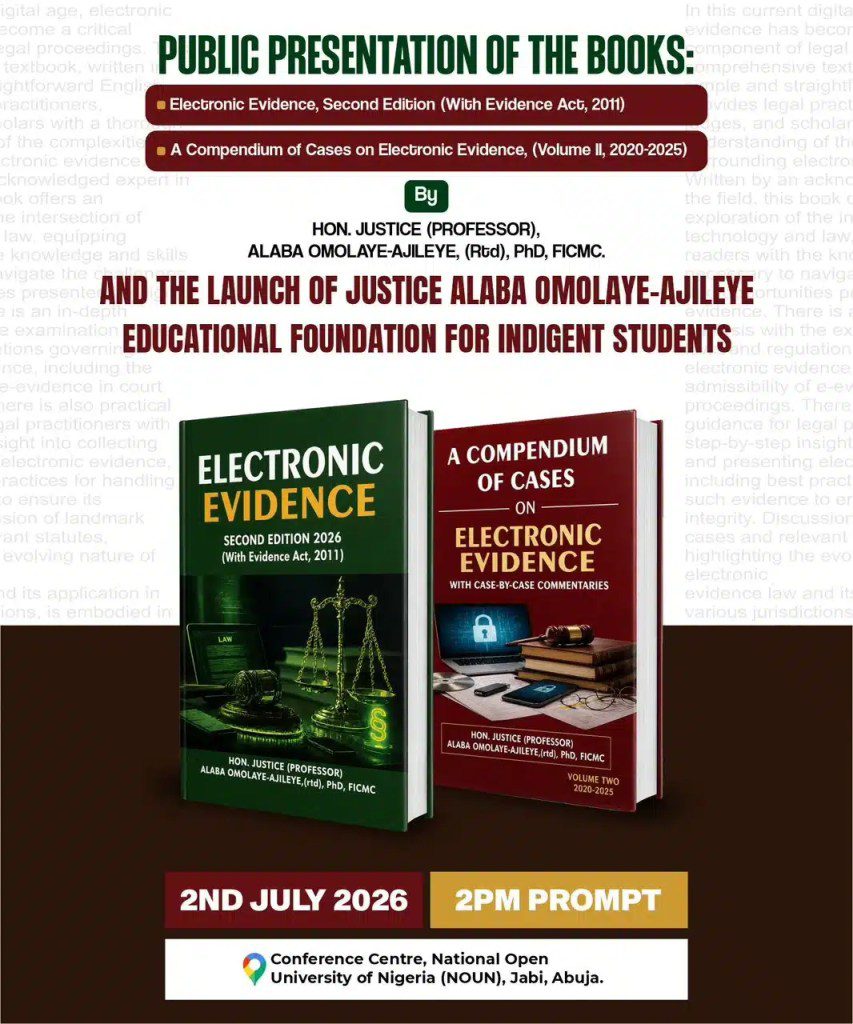 From Legal Scholarship to Lifelines: Justice Ajileye Launches Foundation for Indigent Students