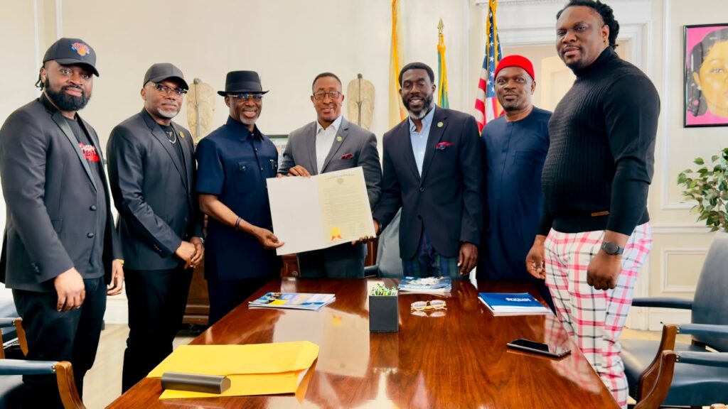 U.S. City Honours Ugwumba, Launches Strategic Partnership with Imo Centre