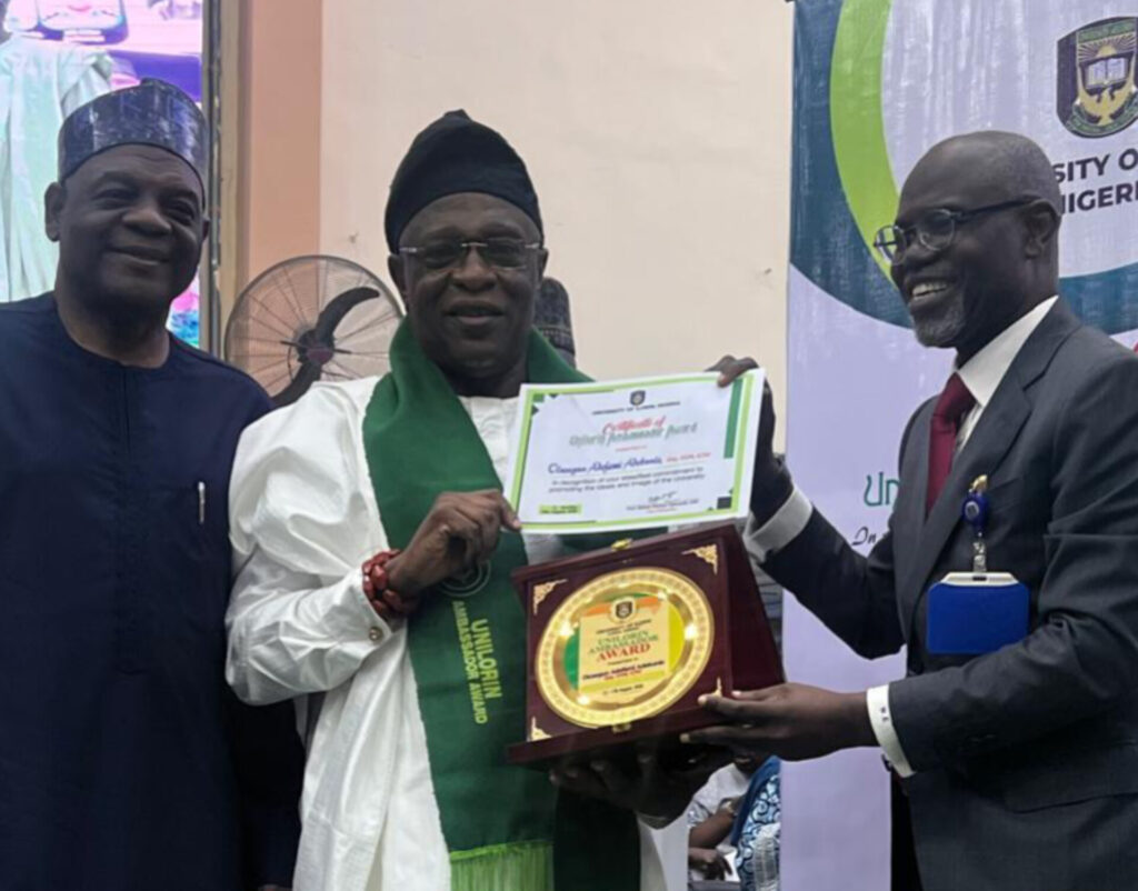 Celebrating Excellence, Service, the Unilorin Spirit