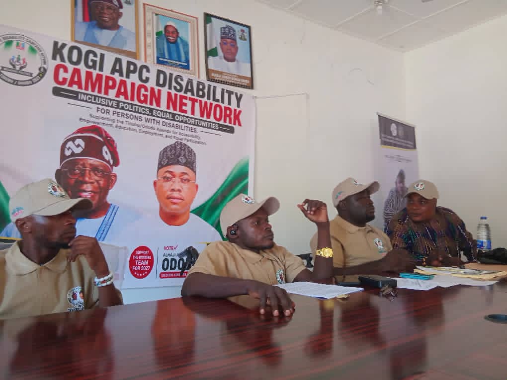 Kogi APC Disability Campaign Network Launches Support for Tinubu, Ododo