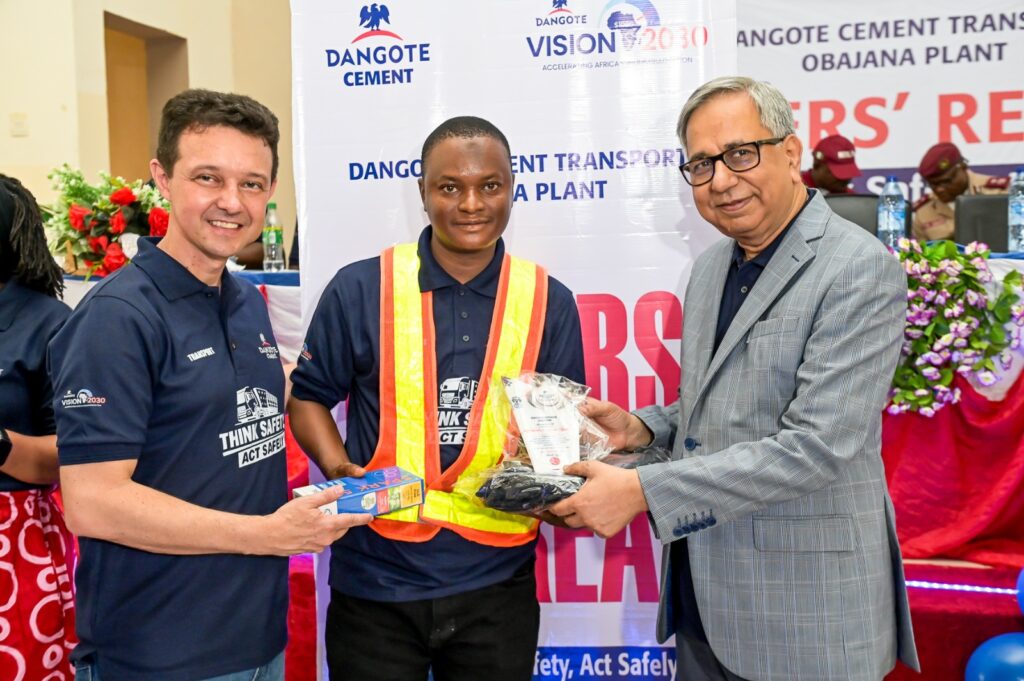 Dangote Cement Urges Drivers to Put Safety Before Targets